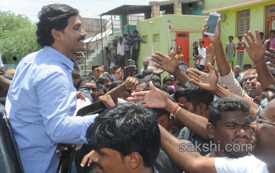 YS Jagan Mohan Reddy  raithu barosa yatra in anantapur district - Sakshi14