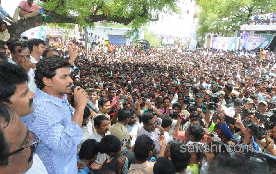 YS Jagan Mohan Reddy  raithu barosa yatra in anantapur district - Sakshi15