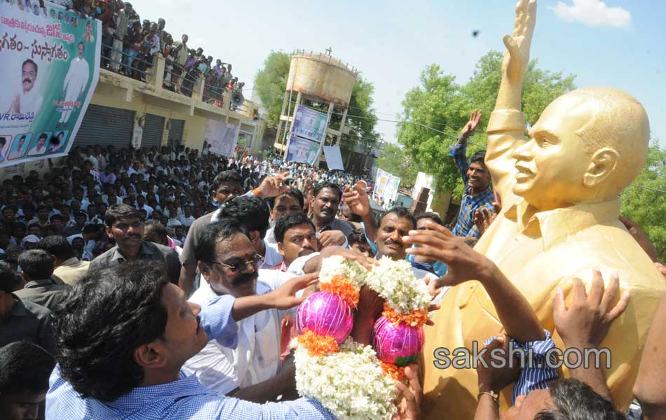 YS Jagan Mohan Reddy  raithu barosa yatra in anantapur district - Sakshi22