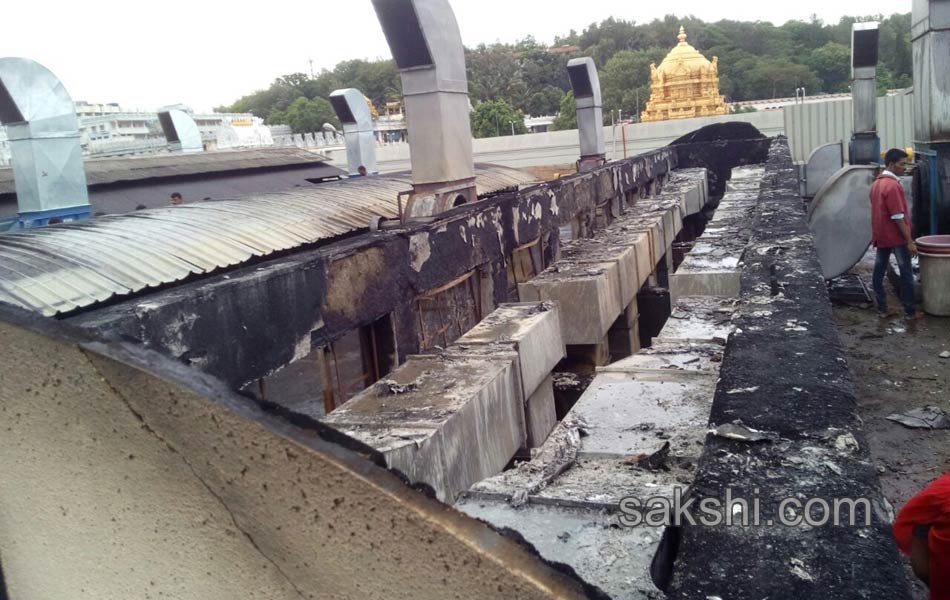 fire accident at tirumala - Sakshi2