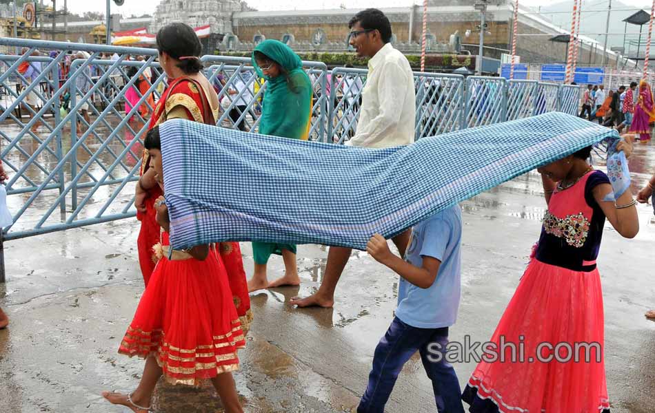 tirumala hevy rain13