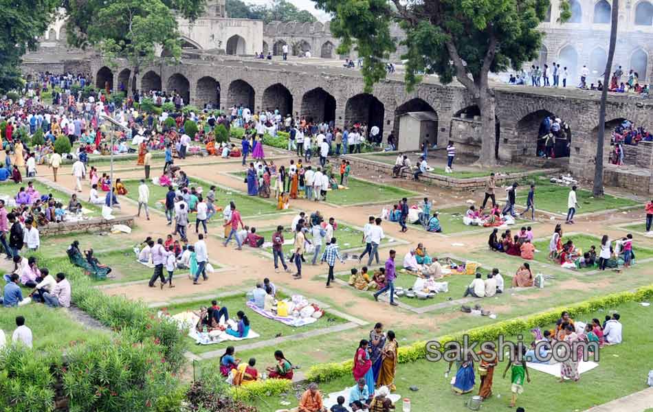 SriJagdambika Ammavari Bonalu celebrations in Golconda Fort7