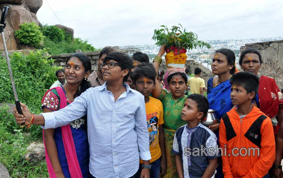 SriJagdambika Ammavari Bonalu celebrations in Golconda Fort26