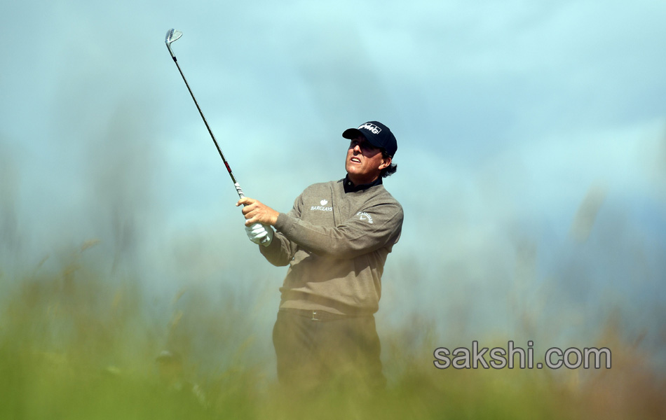 practice ahead of the British Open Golf Championship at Royal Troon in Scotland4