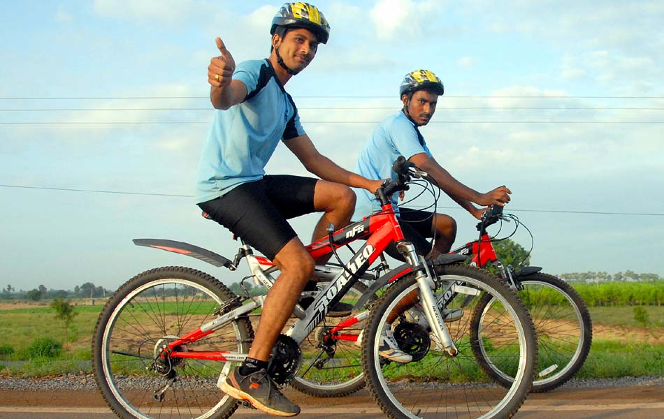 cycle ride - Sakshi5