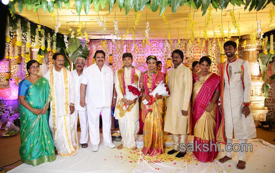 Prabhu Thej Varsha Weddig photos9