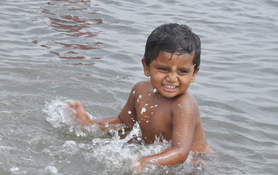 Children happy moments in Puskara ghats4