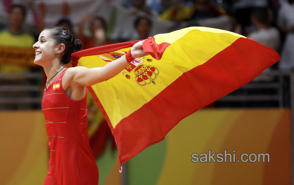 Rio Olympics 2016 Carolina Marin beats Indias PV Sindhu in badminton final3