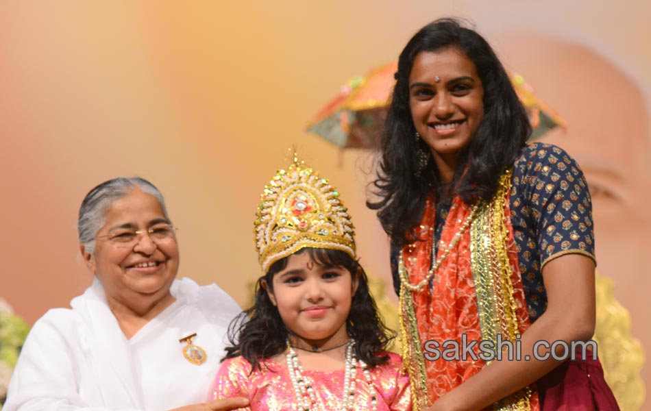 PV Sindhu attends Krishnastami Celebrations in Hyderabad28