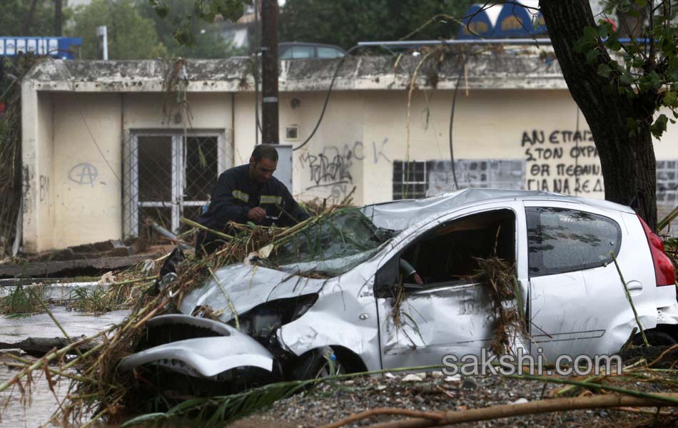 Heavy rains in Greece9