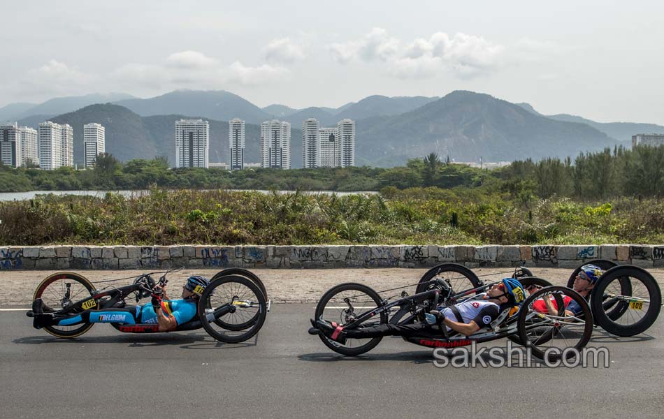 Rio Paralympics Cycling  hand cycling event1