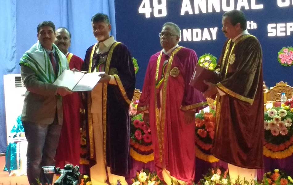 NG Ranga agricultural university Convocation day8