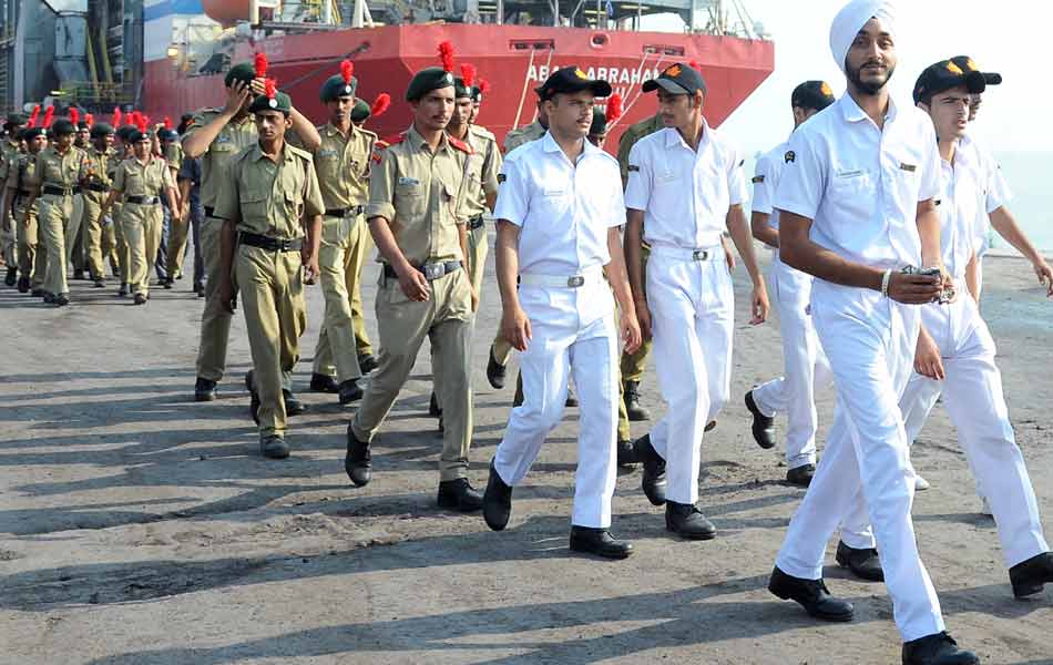 ncc cadets feets - Sakshi7