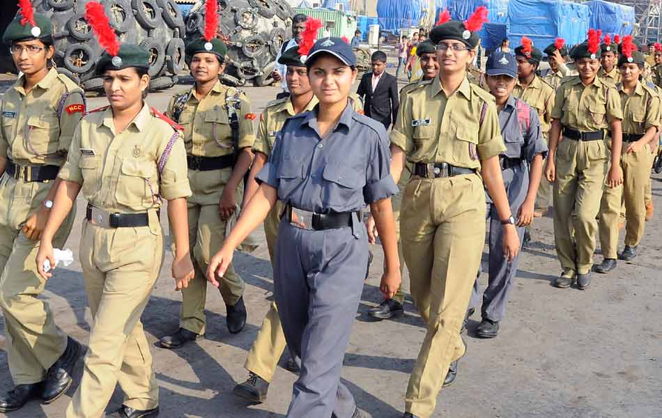 ncc cadets feets - Sakshi8