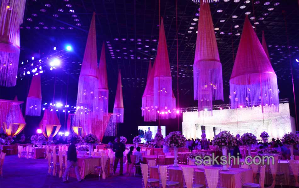 ministers talasani daughters wedding reception held6