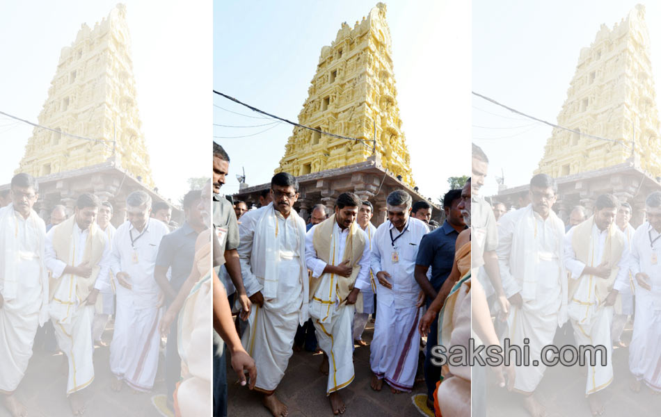 ys jagan in srisailam mallanna temple - Sakshi10