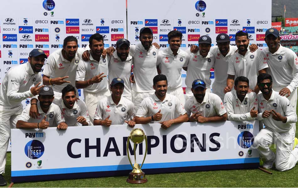 india beats australia won series1