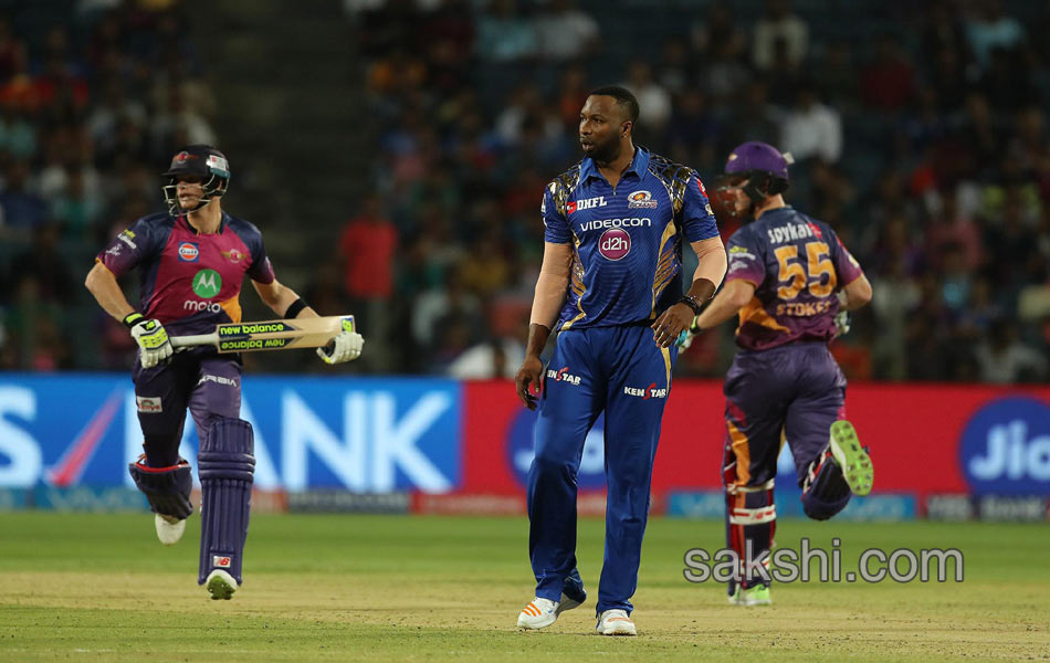 rising pune supergiants win against mumbai indians11