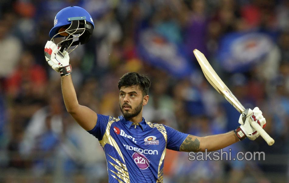 mumbai indians beats gujarat lions by 6 wickets - Sakshi3