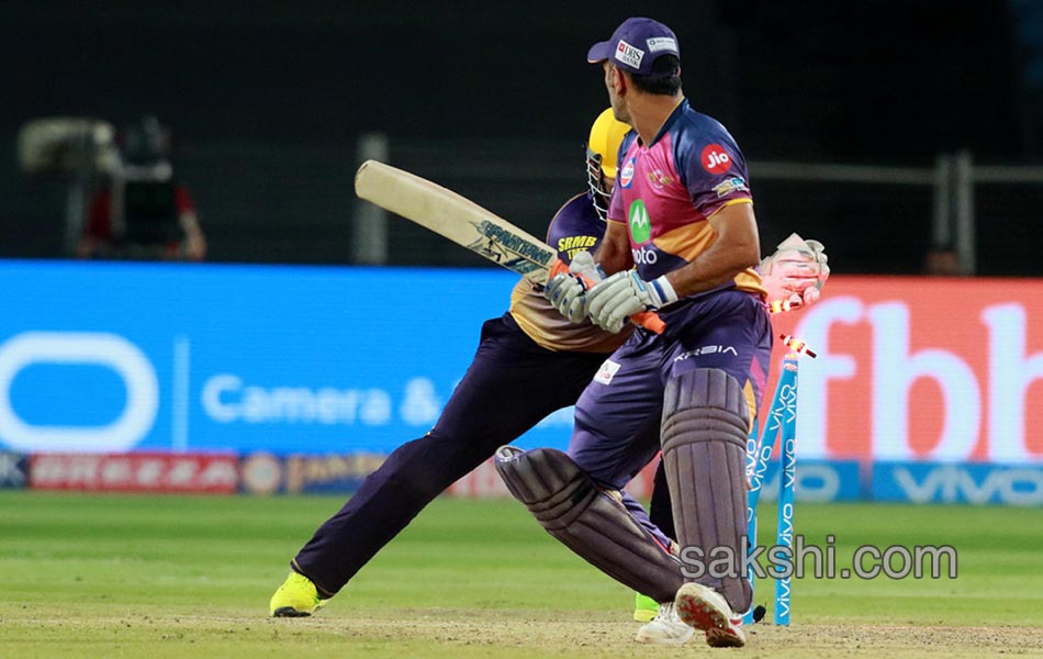 robin uthappa stumps pune in kkrs table topping win20