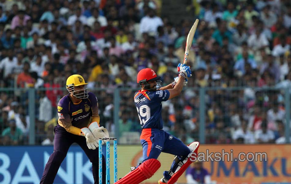 Kolkata Knight Riders won match with  Delhi Daredevils1