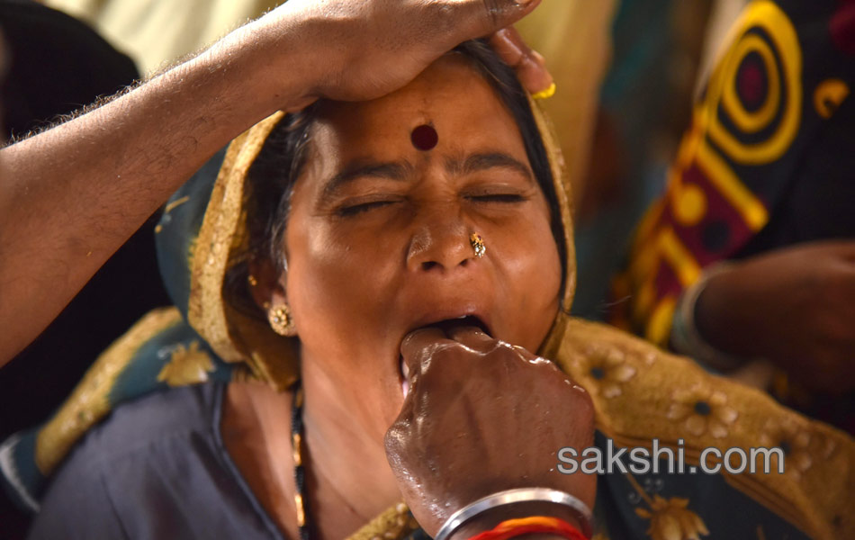 Thousands administered fish medicine in Hyderabad5