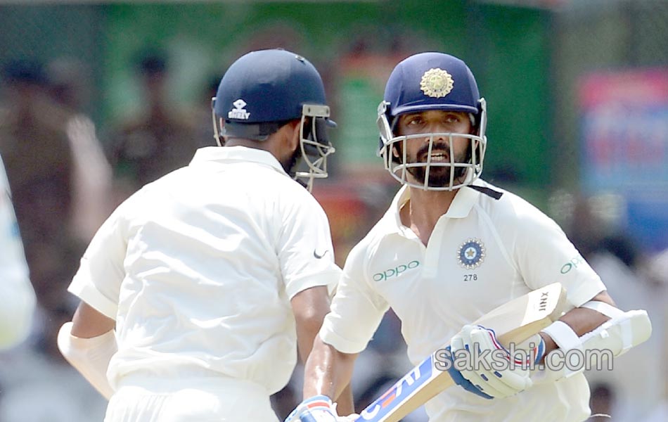 India in the second Test in Colombo3