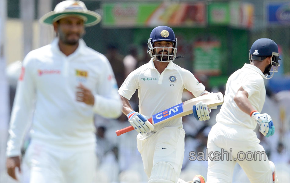 India in the second Test in Colombo5