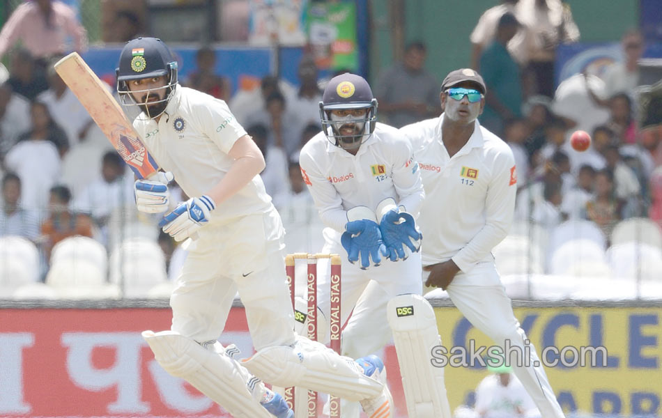 India in the second Test in Colombo12