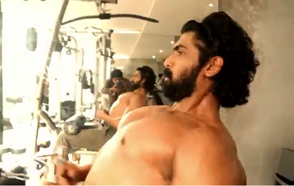 Rana first look making trailer from Baahubali - Sakshi13