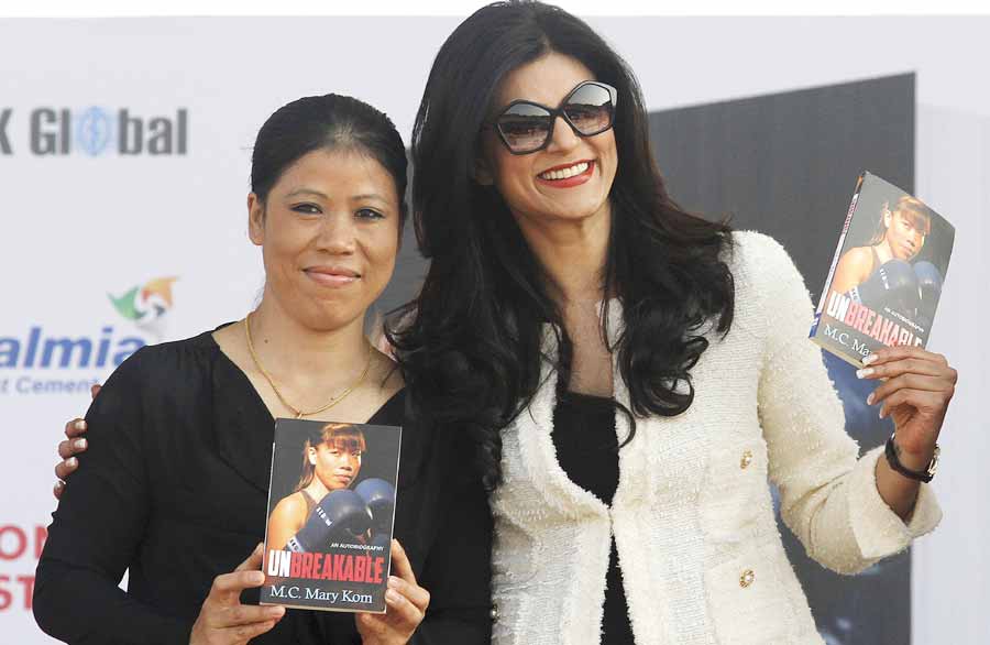 Susmita book laching mary kom9