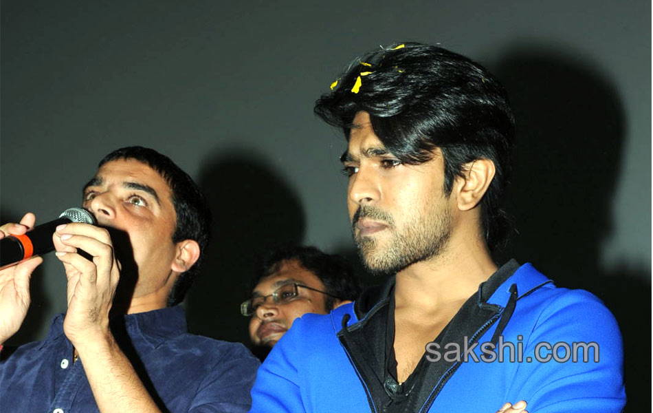 Yevadu Theatrical Trailer Launch at Sandhya Theather - Sakshi7