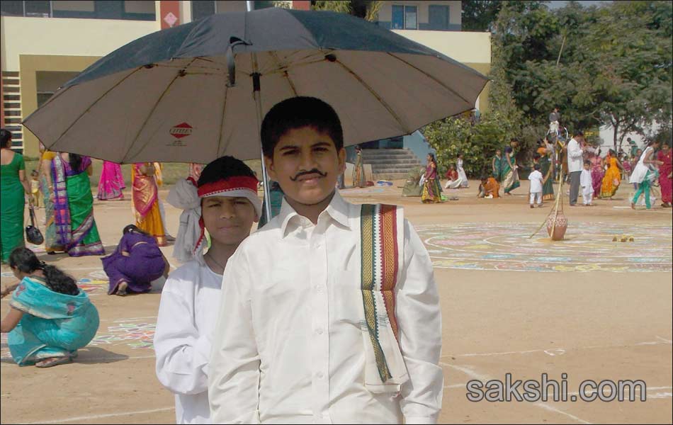 Kuthwal School sankranthi celebrations - Sakshi7