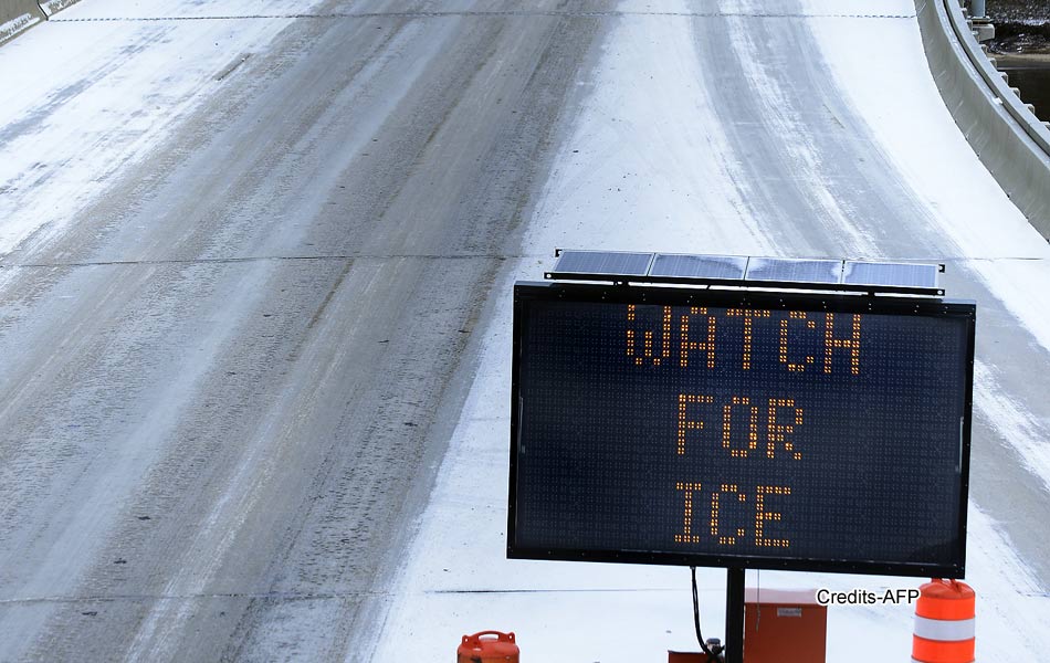 Alabama Students Trapped In Schools After Winter Storm Hits Southern US16