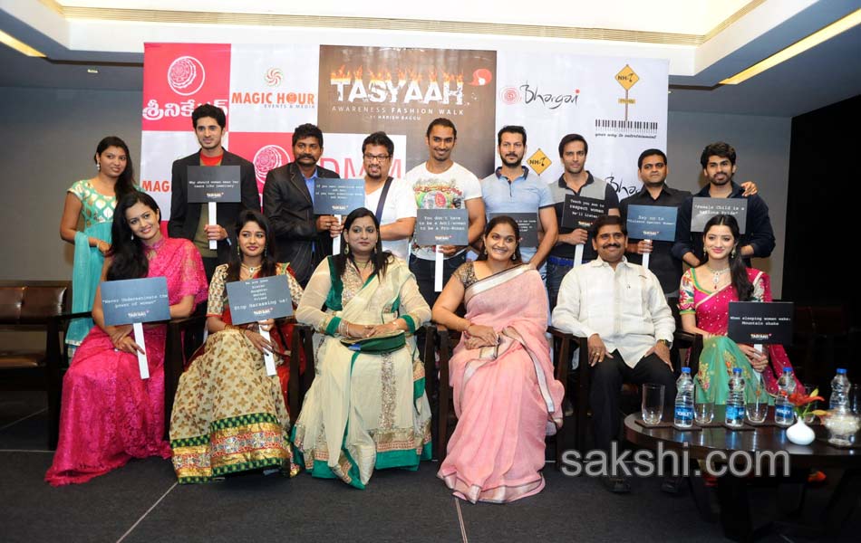 Tasyaah Social Awareness Walk Press Meet15