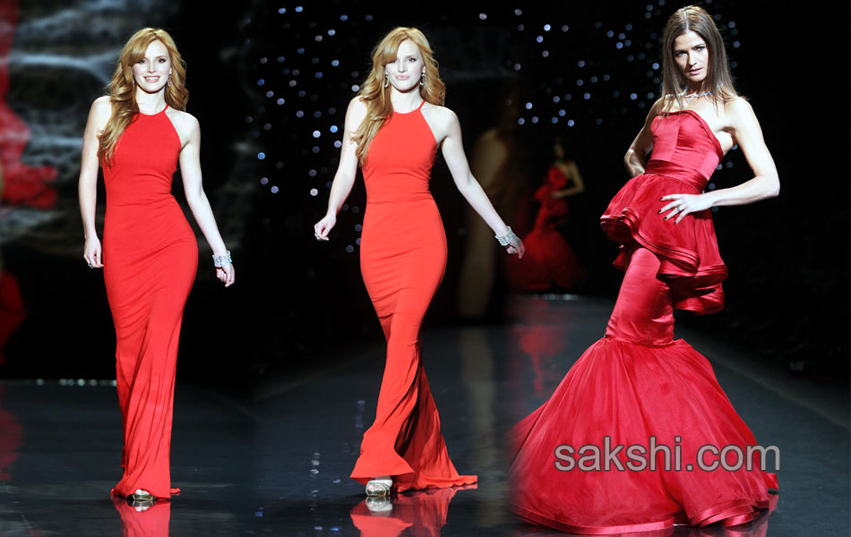 go red for women fashion show in newyork - Sakshi1