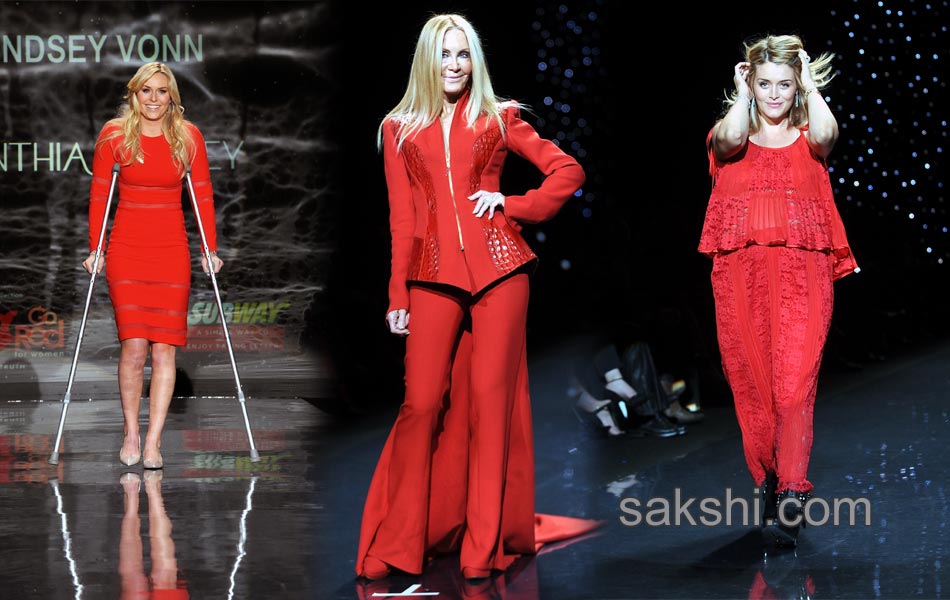 go red for women fashion show in newyork - Sakshi17