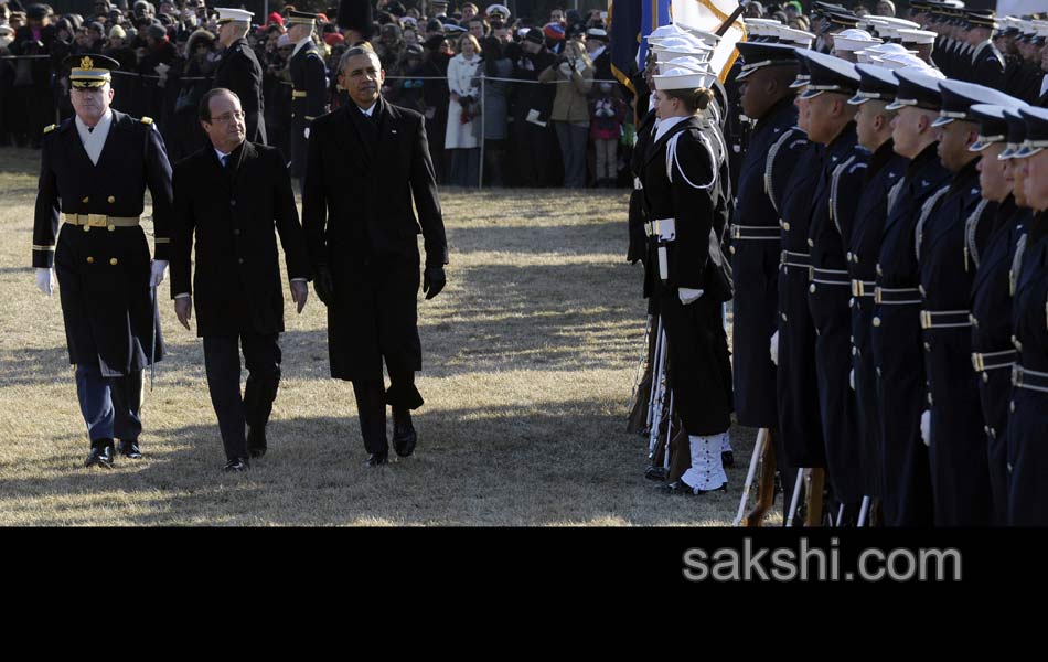 Obama and Francois Meeting - Sakshi17