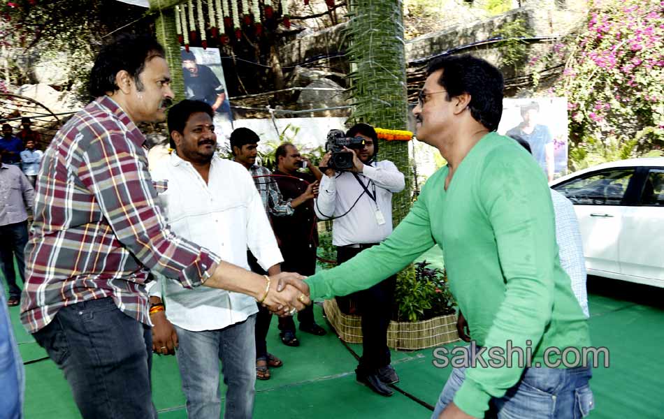 Pawan Kalyan And Chiranjeevi at Varun teja Movie Launch - Sakshi18