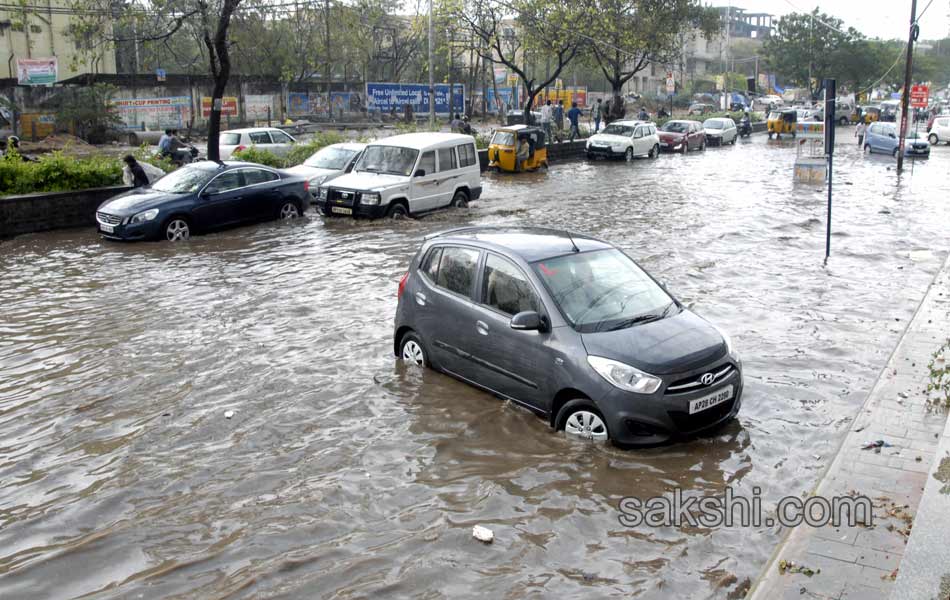 Heavy Rain in Hyderabad24