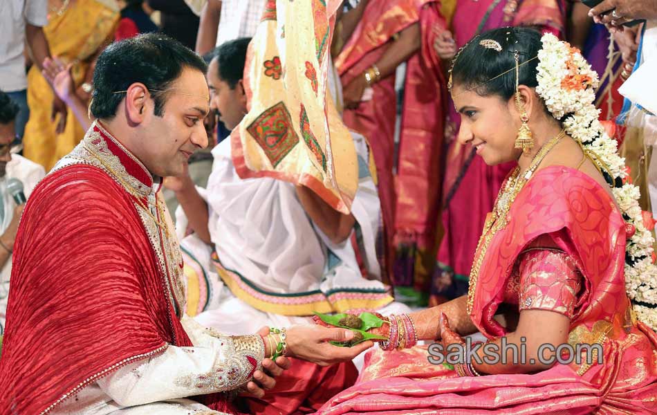 Producer B Prasad s Daughter Marriage - Sakshi5