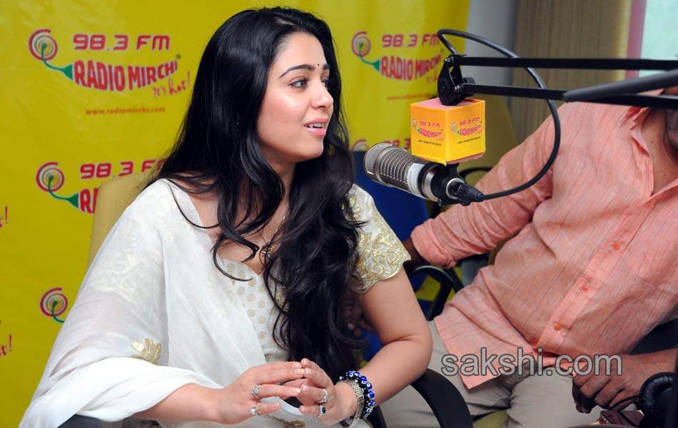 Charmi at Radio Mirchi18