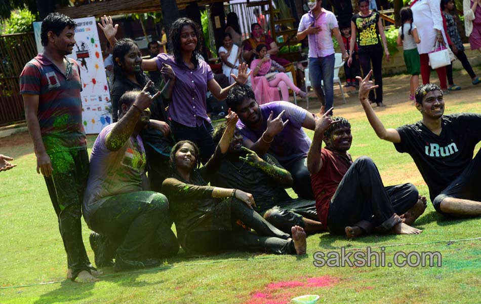 Holi Celebrations at Summer Green Resorts4