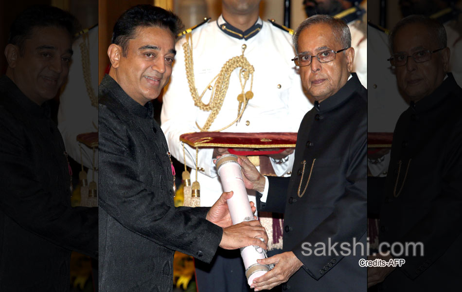 Padma Awards 2014 function at the Rashtrapati Bhavan in New Delhi2