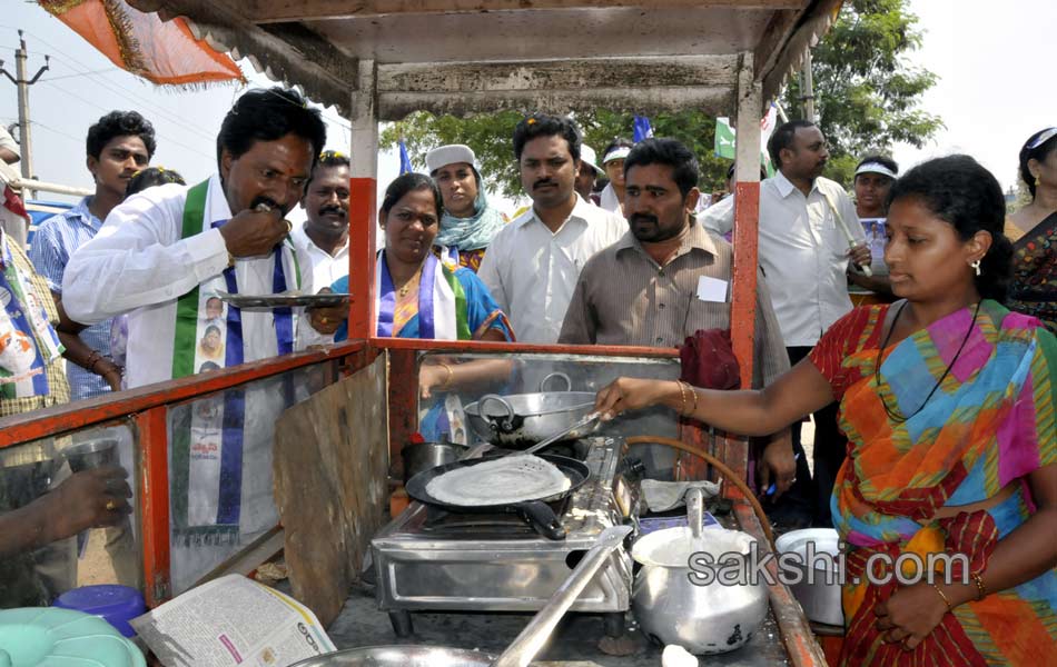 Candets of seemandhra participating with people works during election - Sakshi22