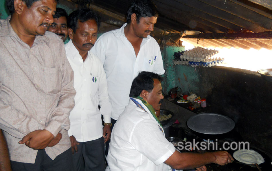 Candets of seemandhra participating with people works during election - Sakshi25