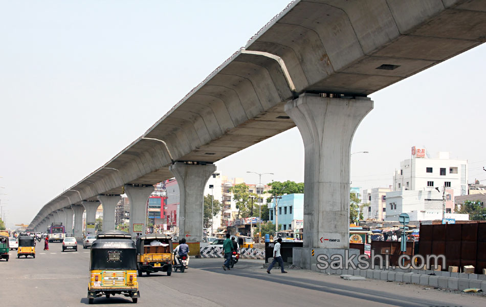 Metro Railway statiions getting ready - Sakshi5