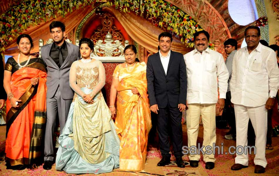 Dil Raju Daughter Hanshitha Wedding Reception23