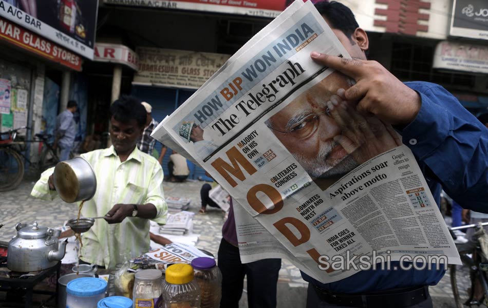 India celebrates modi victory - Sakshi11