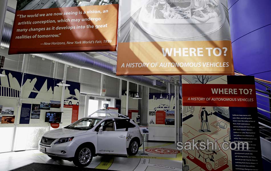 Google self driving car goes on a test drive8